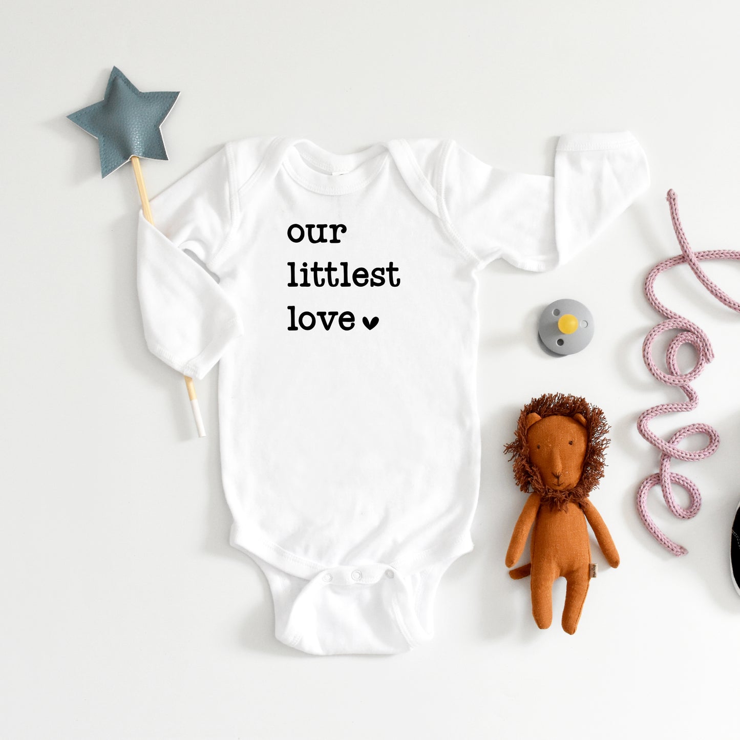 Our Littlest Love | Baby Long Sleeve Onesie