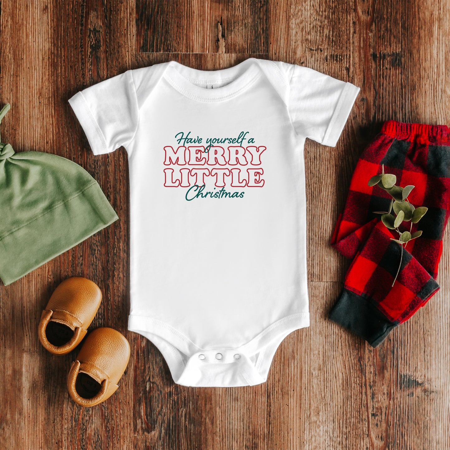 Merry Little Christmas | Baby Onesie