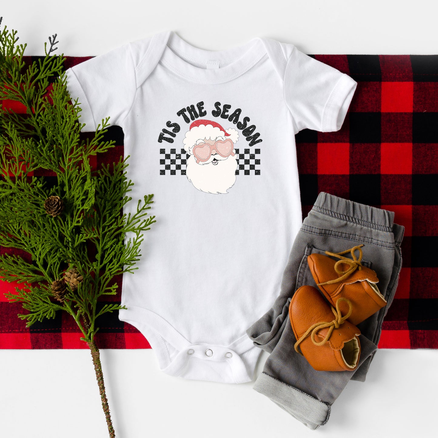 Tis The Season Santa | Baby Onesie