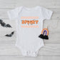 Spooky Checkered Flowers | Baby Onesie