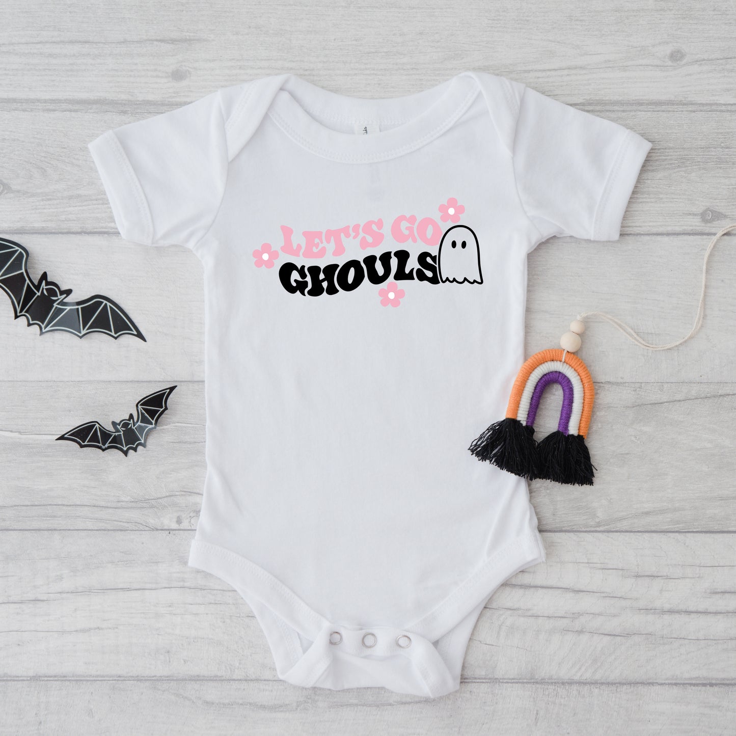Ghost Let's Go Ghouls | Baby Onesie