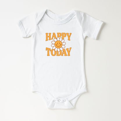 Happy Today Flower | Baby Onesie