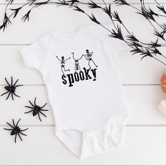 Spooky Dancing Skeletons | Baby Onesie