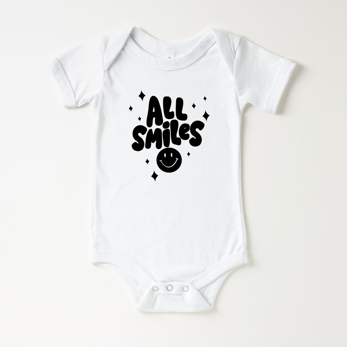 All Smiles Smiley Face | Baby Onesie