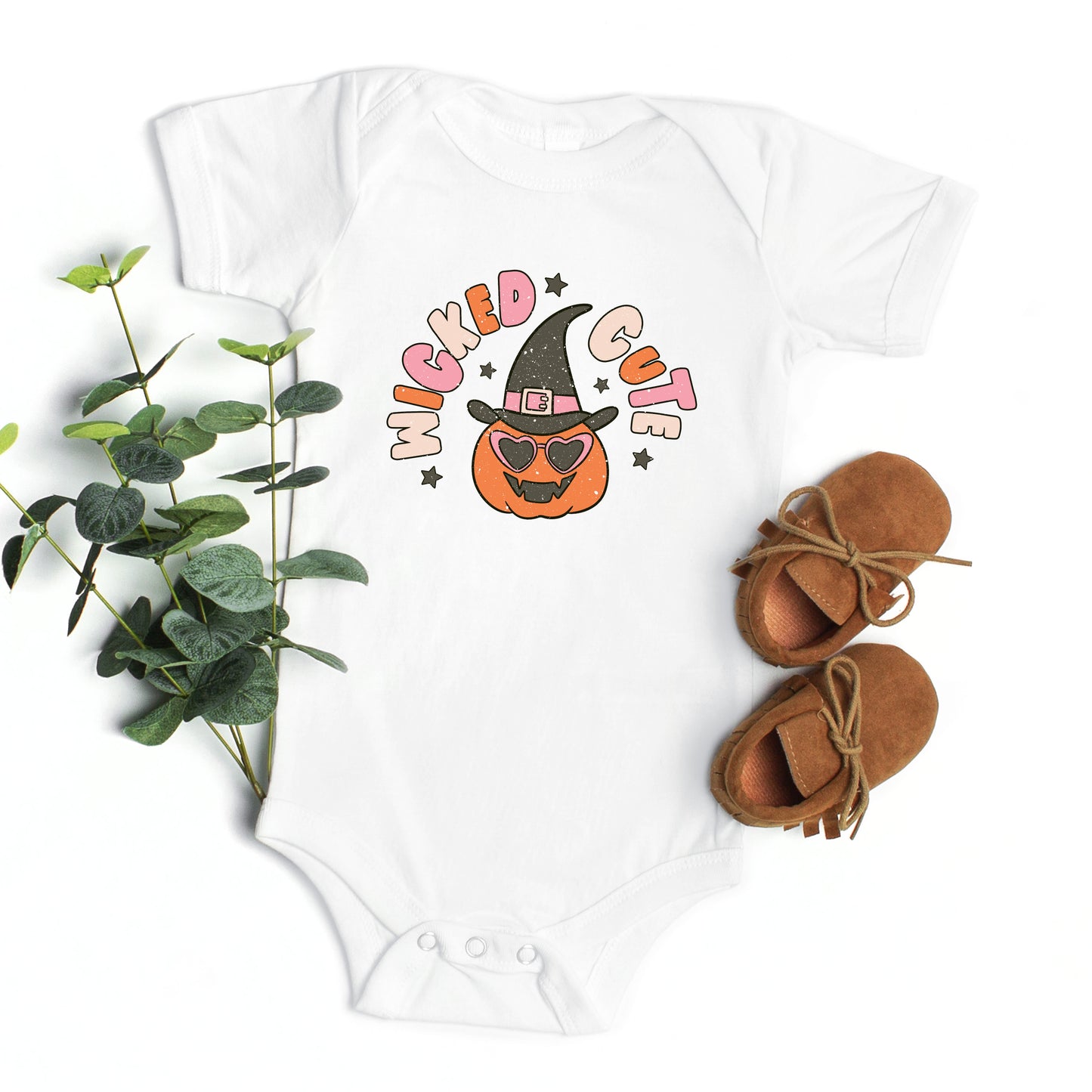 Wicked Cute Pumpkin | Baby Onesie