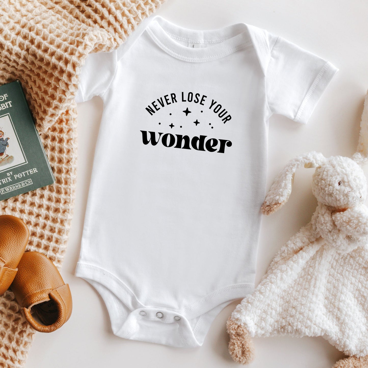 Never Lose Your Wonder | Baby Onesie