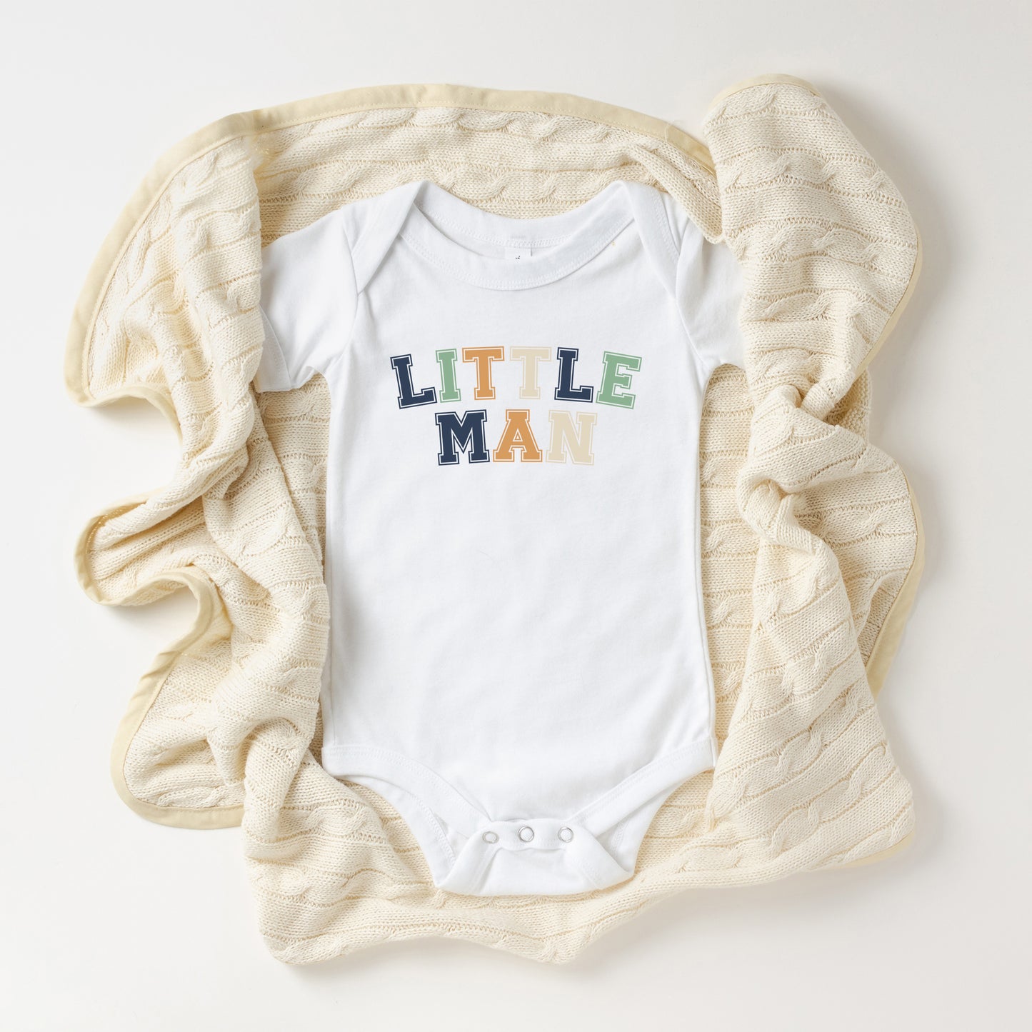 Little Man Bold | Baby Onesie