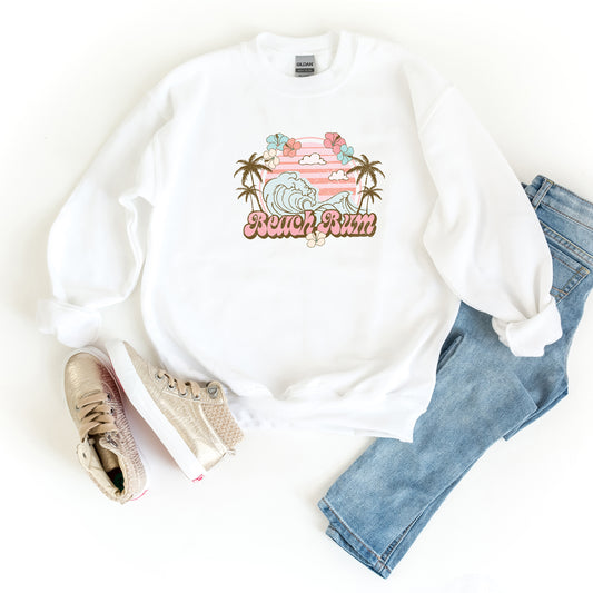 Beach Bum Waves | Youth Sweatshirt