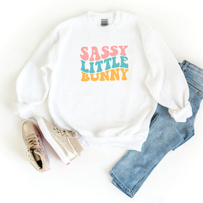 Sassy Little Bunny | Youth Sweatshirt