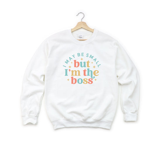 I'm The Boss Colorful | Youth Sweatshirt
