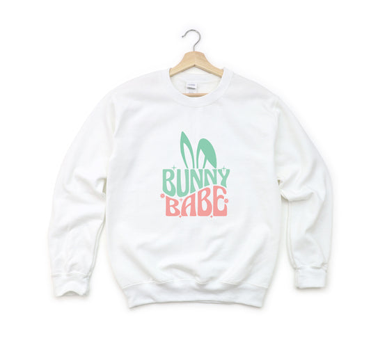 Bunny Babe With Ears | Youth Sweatshirt