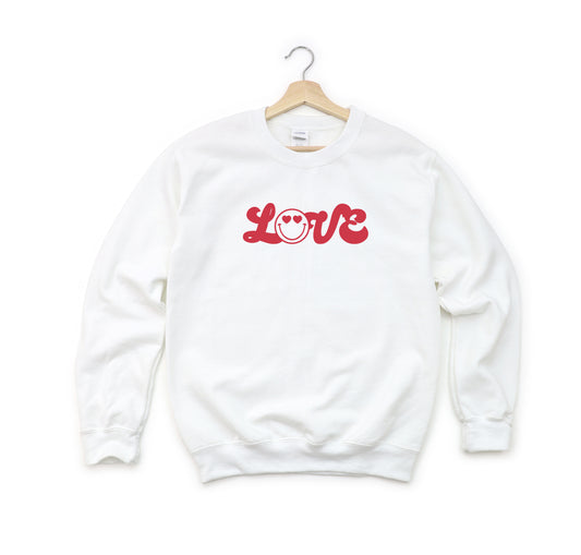 Love Smiley Face | Youth Sweatshirt