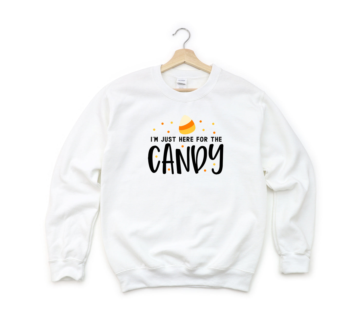 Here For The Candy | Youth Sweatshirt