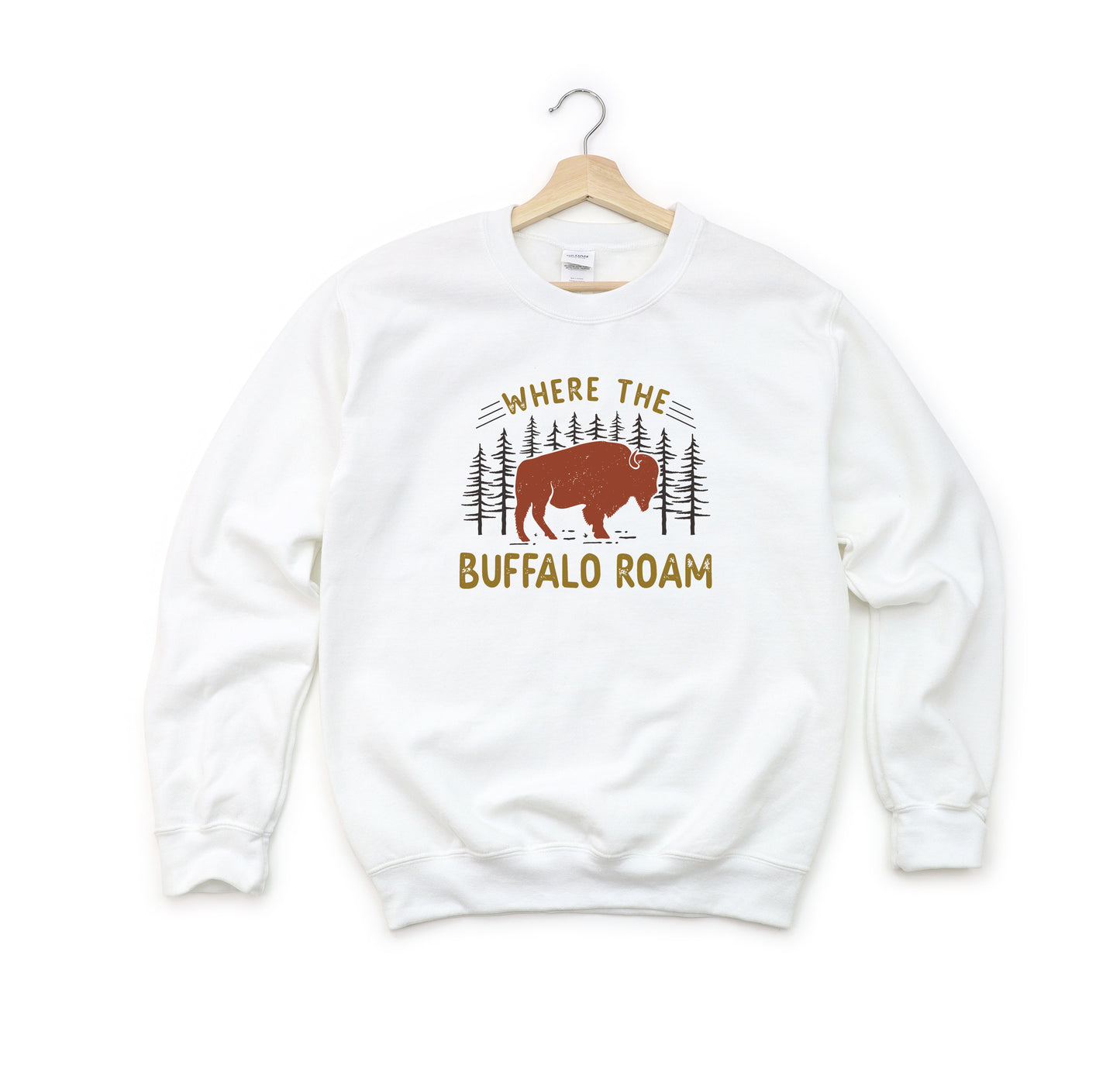 Where The Buffalo Roam | Youth Sweatshirt