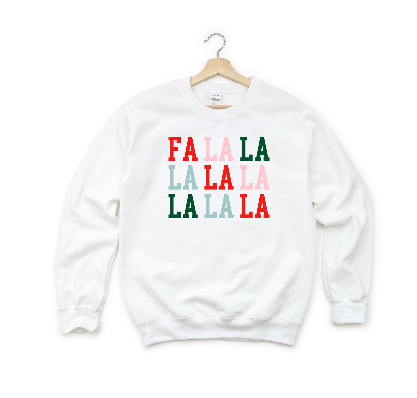 Colorful Fa La La | Youth Sweatshirt