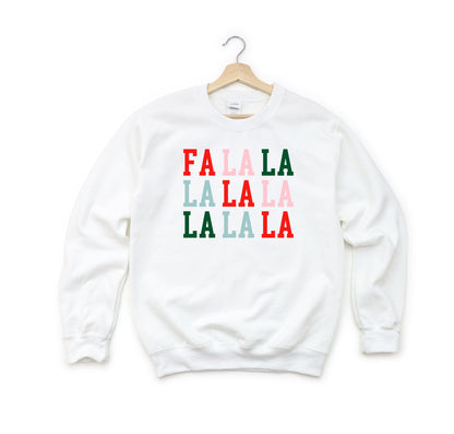 Colorful Fa La La | Youth Sweatshirt