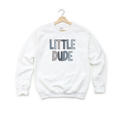 Little Dude Blue | Youth Sweatshirt