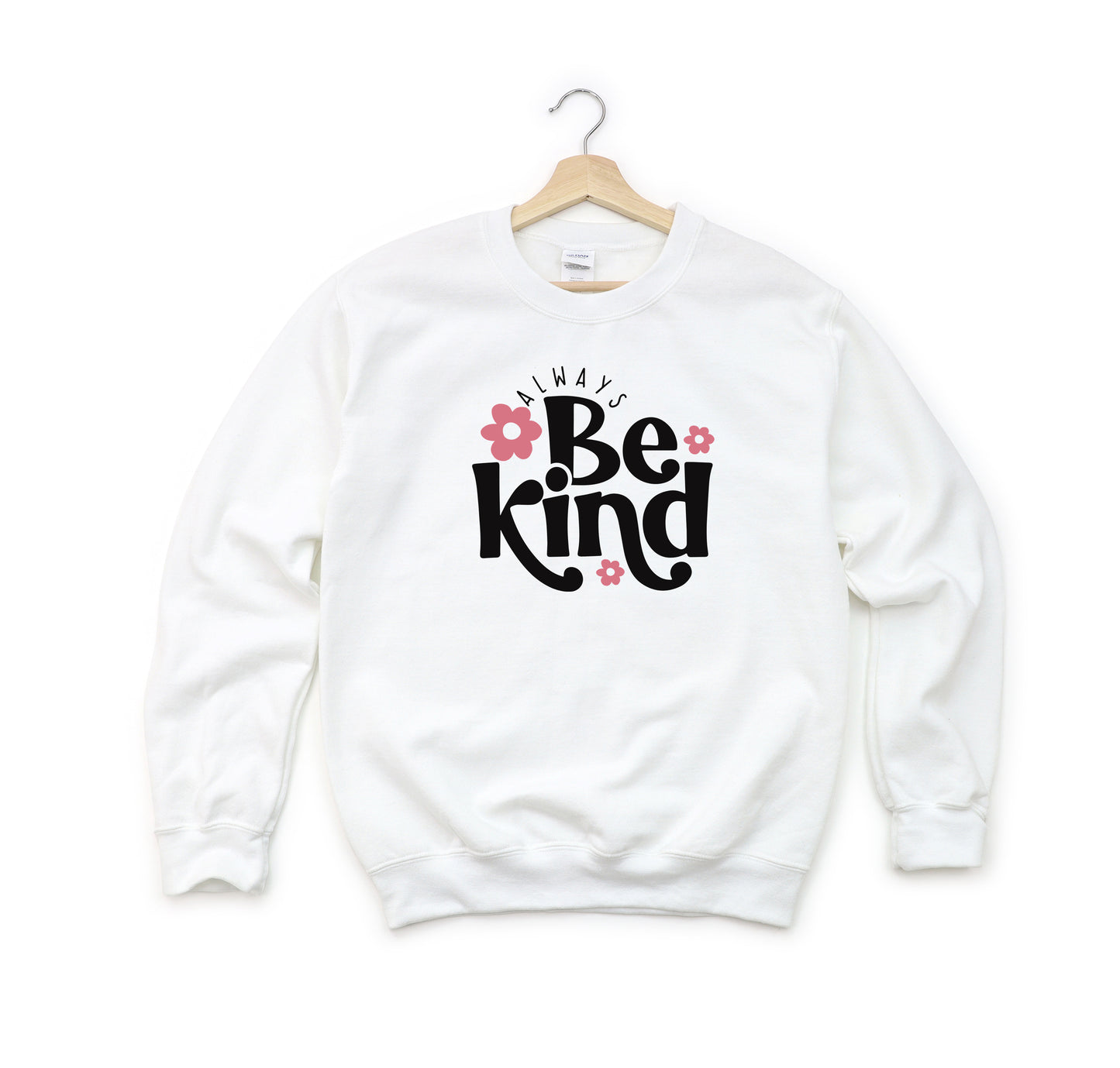 Always Be Kind Colorful Flowers | Youth Sweatshirt