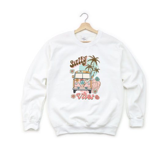 Salty Vibes Van | Youth Sweatshirt