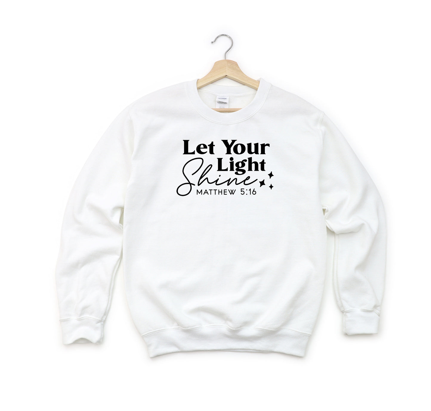 Let Your Light Shine Stars | Youth Sweatshirt