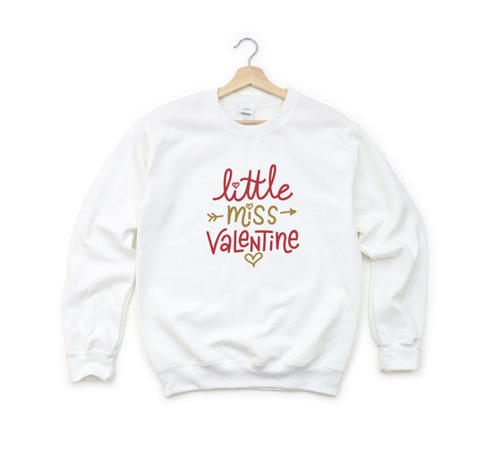 Little Miss Valentine | Youth Sweatshirt