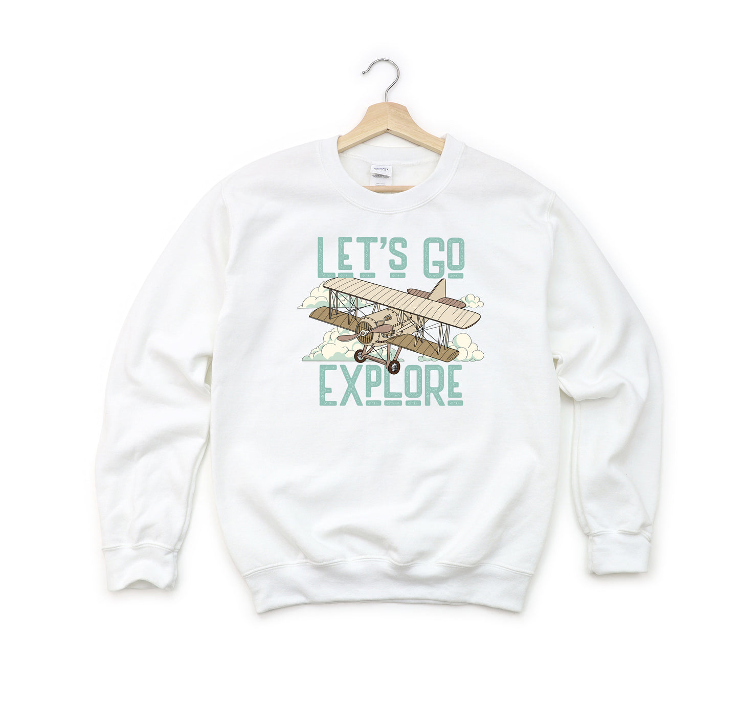 Let's Go Explore | Youth Sweatshirt
