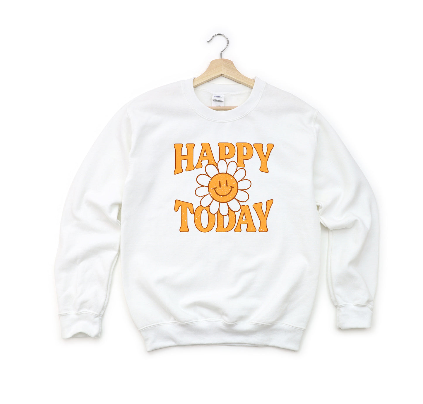 Happy Today Flower | Youth Sweatshirt