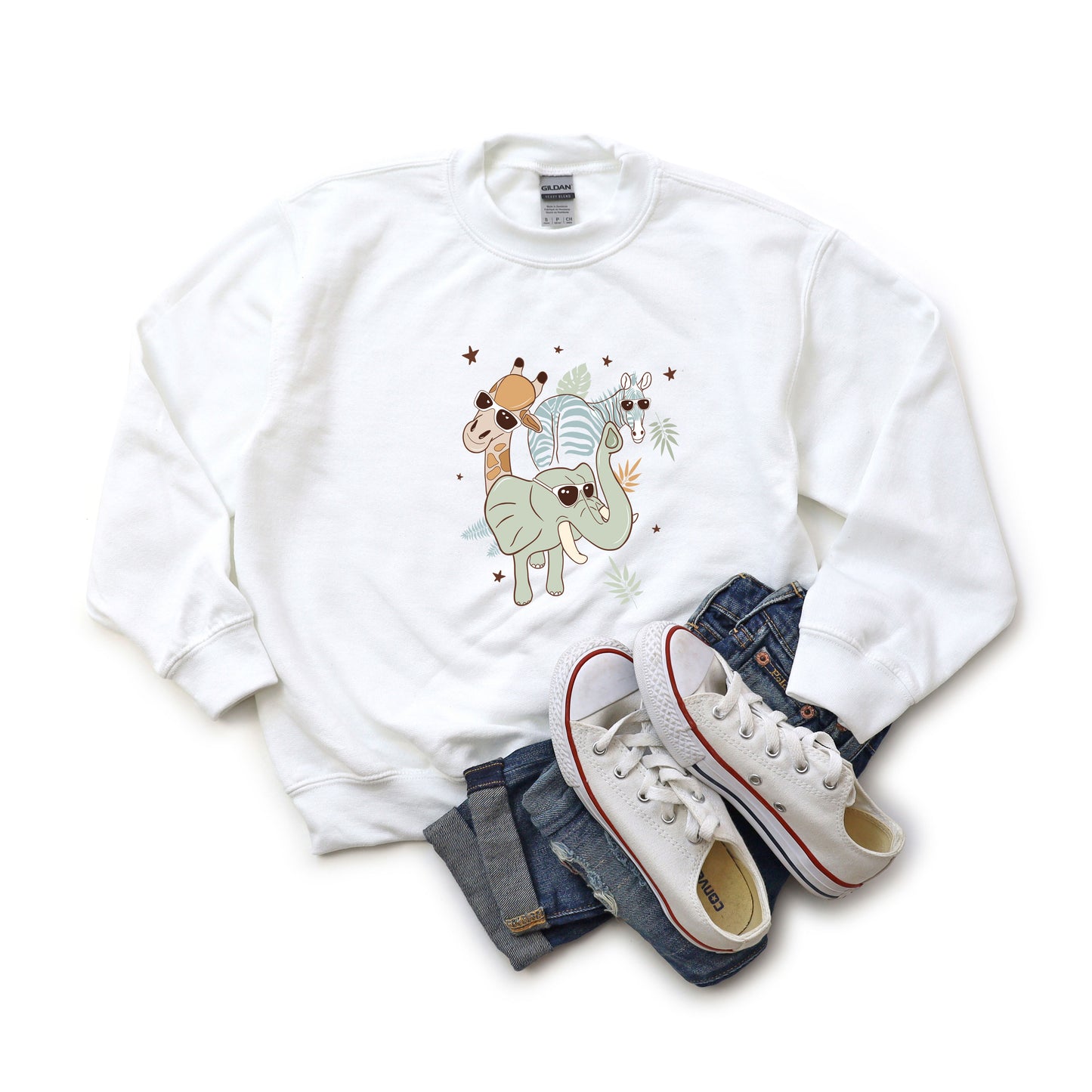 Wild One Animals | Youth Sweatshirt