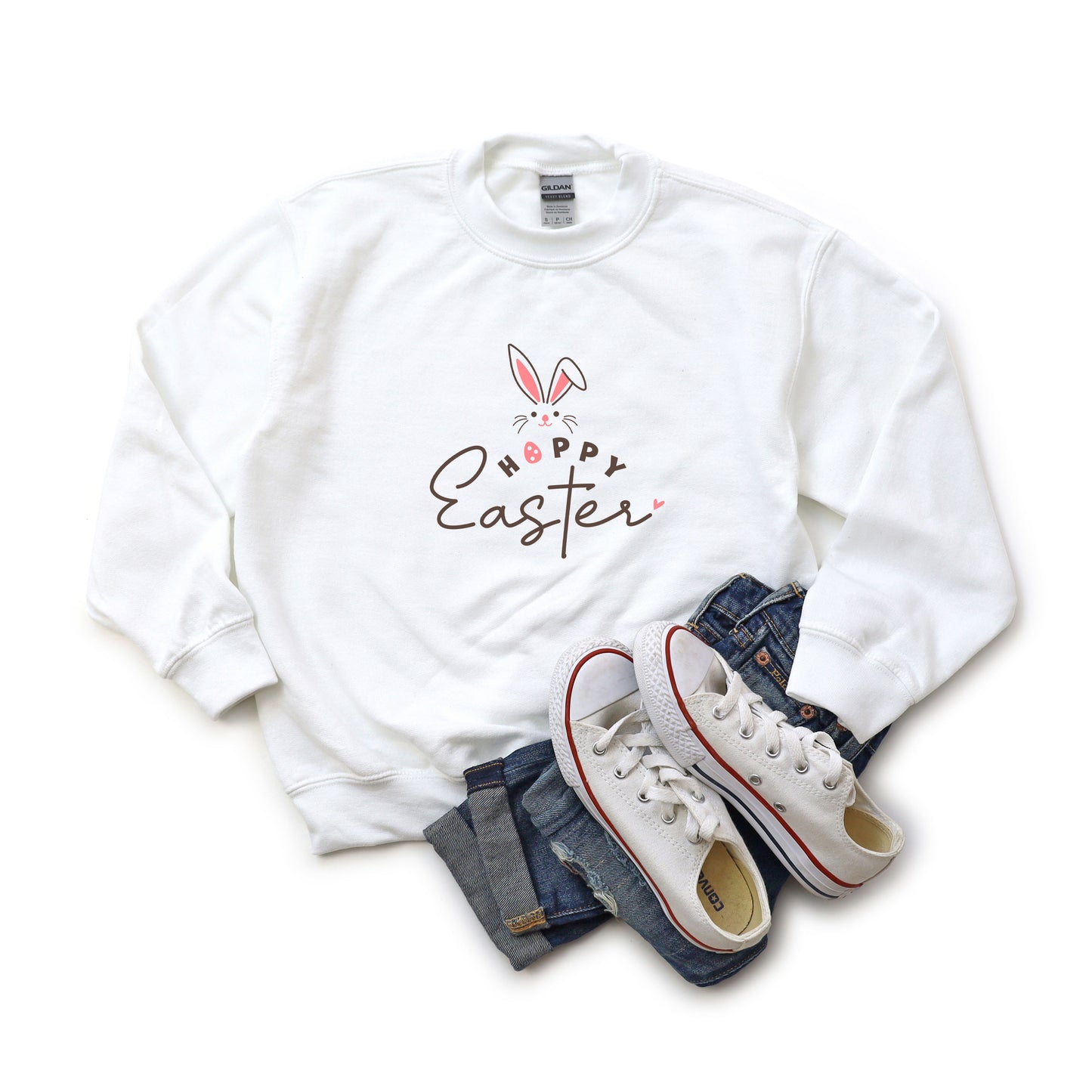 Hoppy Easter Bunny Egg | Youth Sweatshirt