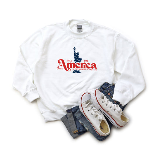 America Statue | Youth Sweatshirt