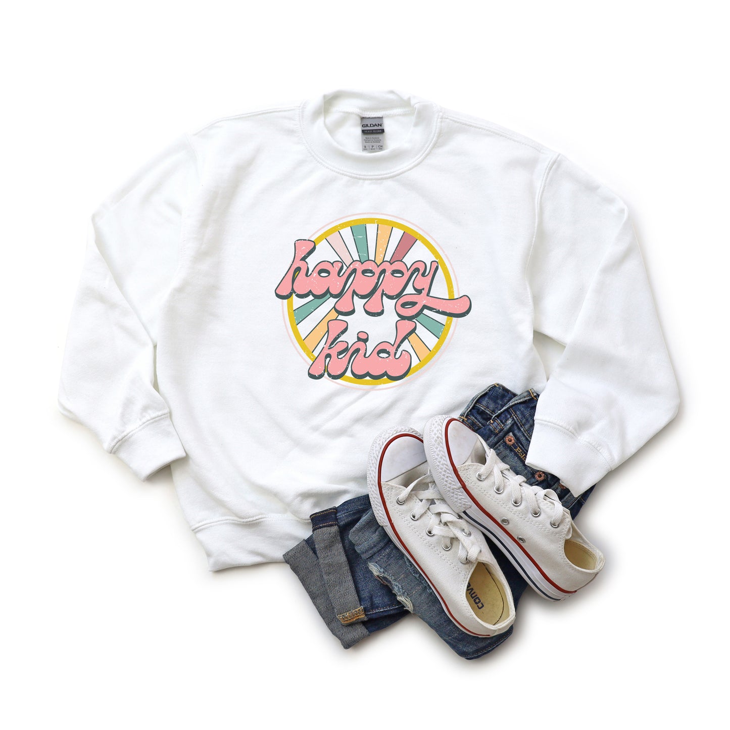 Happy Kid Rays | Youth Sweatshirt
