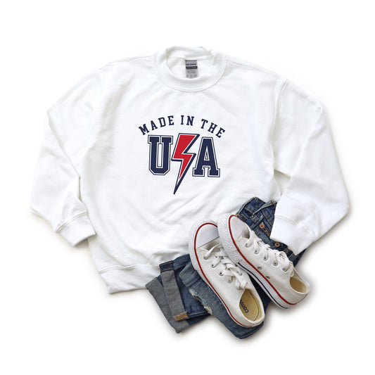 USA Lightning Bolt | Youth Sweatshirt