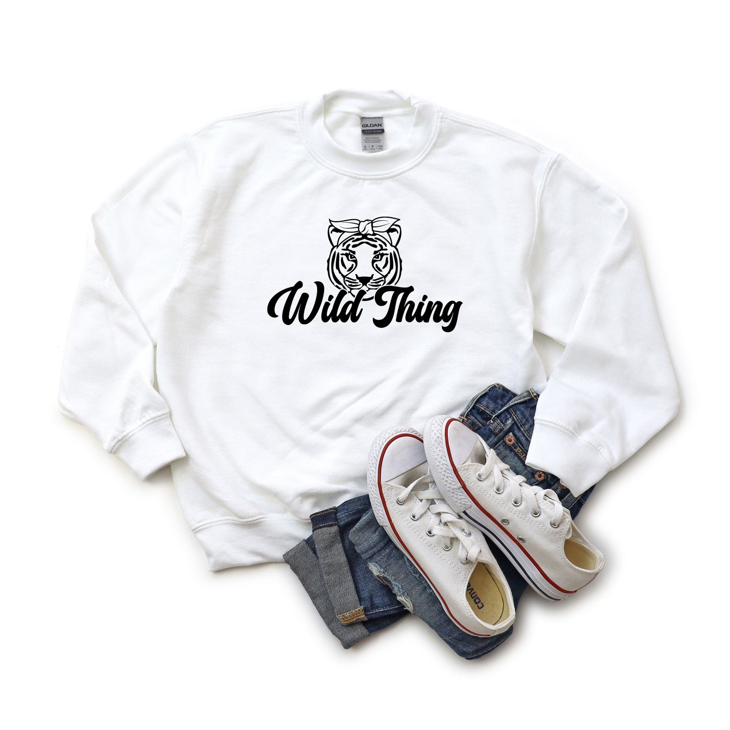 Wild Thing Tiger | Youth Sweatshirt