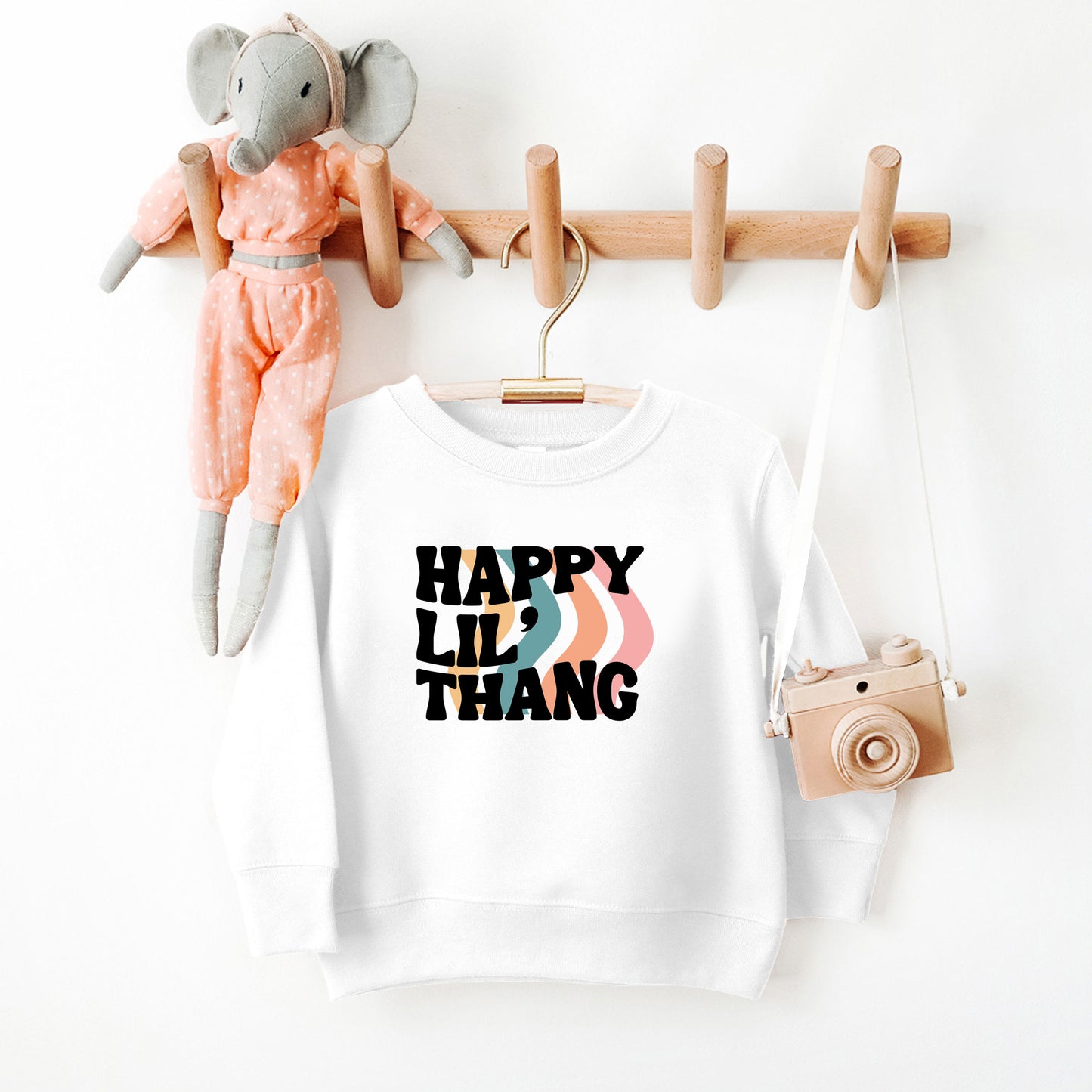 Happy Lil' Thang | Toddler Sweatshirt