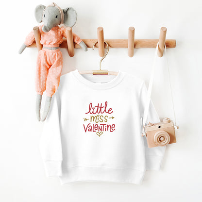 Little Miss Valentine | Toddler Sweatshirt