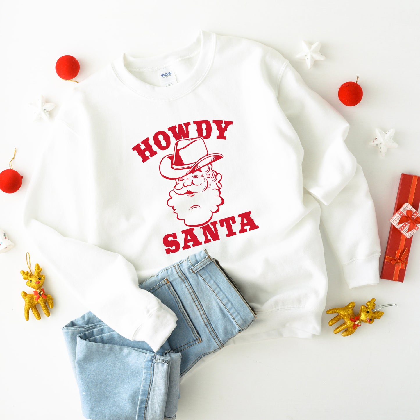 Howdy Santa Claus | Youth Sweatshirt