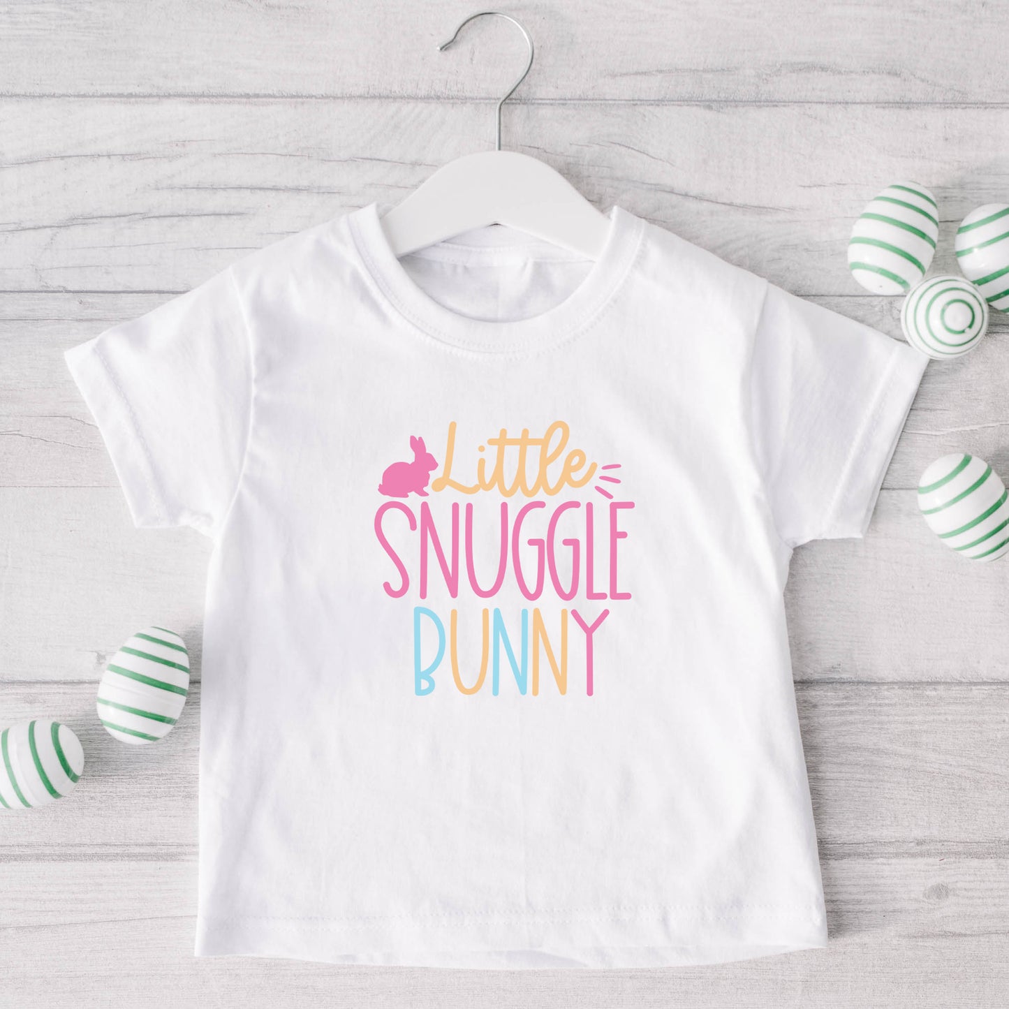 Little Snuggle Bunny | Toddler Short Sleeve Crew Neck