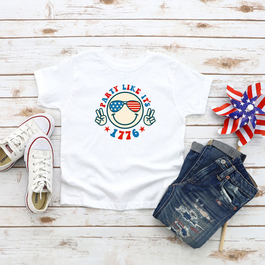 Party Like It's 1776 | Toddler Short Sleeve Crew Neck