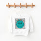 Mama's Boy Checkered Smiley Face | Toddler Sweatshirt