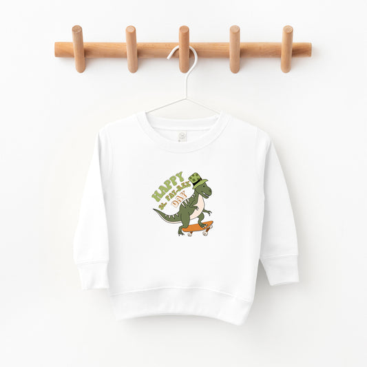 Happy St. Pat-Rex Day | Toddler Sweatshirt