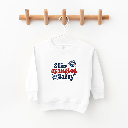 Star Spangled Firework | Toddler Sweatshirt