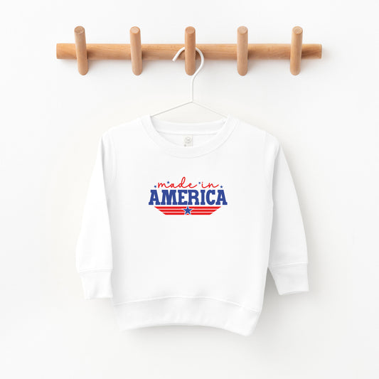 Made In America Stripes | Toddler Sweatshirt