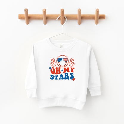 Oh My Stars Smiley Face | Toddler Sweatshirt
