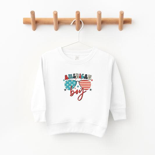 American Boy Sunglasses | Toddler Sweatshirt