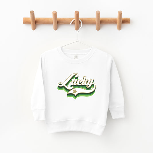 Lucky Script | Toddler Sweatshirt