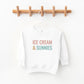 Ice Cream And Sunnies | Toddler Sweatshirt