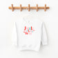 Jingle All The Way Colorful | Toddler Sweatshirt