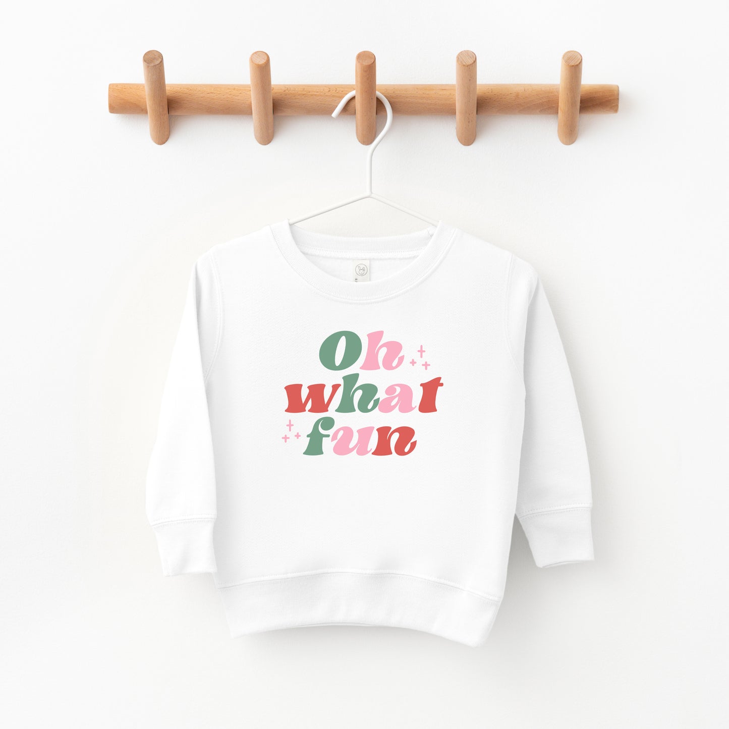 Retro Oh What Fun | Toddler Sweatshirt