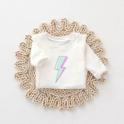 Layered Lightning Bolt | Toddler Sweatshirt