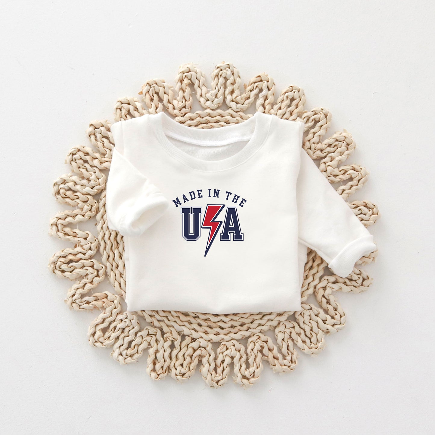 USA Lightning Bolt | Toddler Sweatshirt